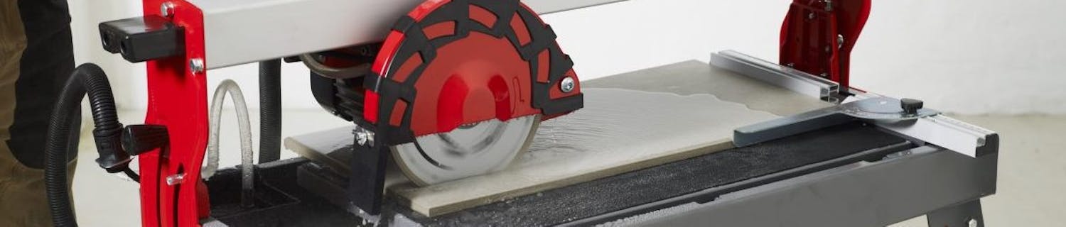 Vådskærer Perfekte lige snit i alle typer klinker